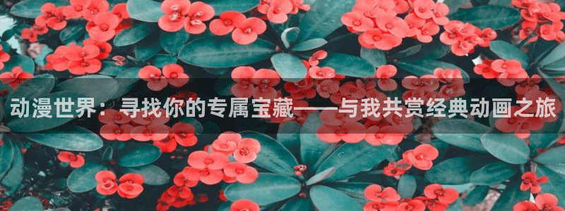 acg动漫下载：动漫世界：寻找你的专属宝藏——与我共赏经典动画之旅