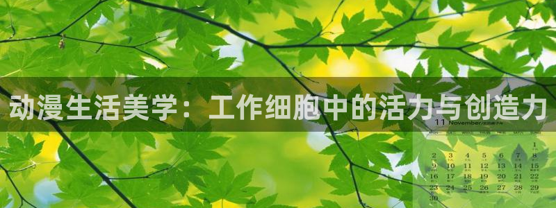 acg动漫网网址：动漫生活美学：工作细胞中的活力与创造力